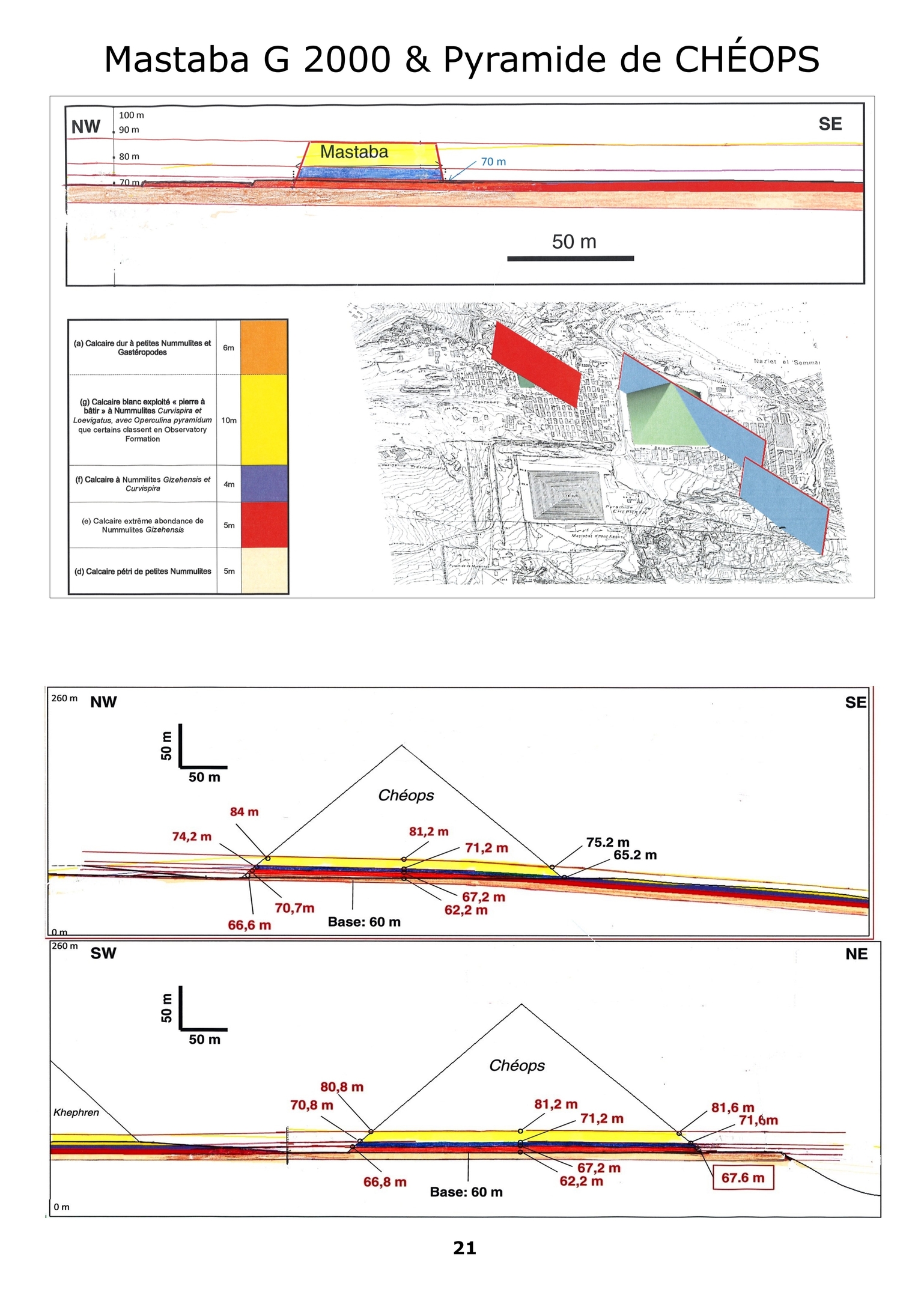 Mastaba G 2000 et Chéops