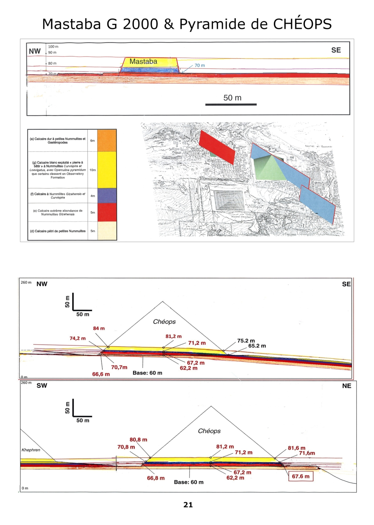 Mastaba G 2000 et Chéops